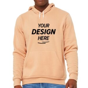 bella + canvas sponge fleece hoodie
